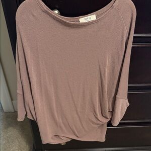 Jolie Dusty Mauve Dolman Sleeve Top